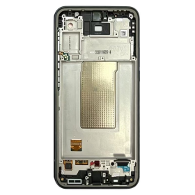 Display Modul mit Rahmen und Toucheinheit graygreen...