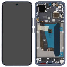 Display Modul mit Rahmen und Toucheinheit deep blue/blau...