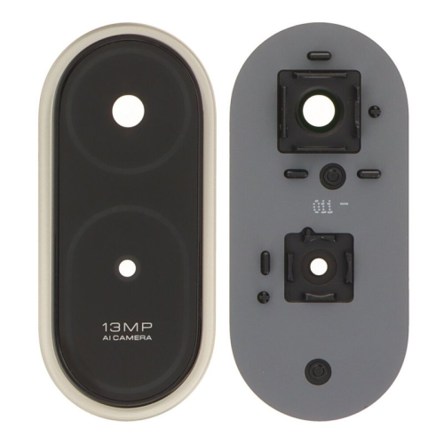 Haupt Kamera Linse Lünette black/schwarz für Xiaomi Redmi A7 Pro 4G (25128RN17Y)
