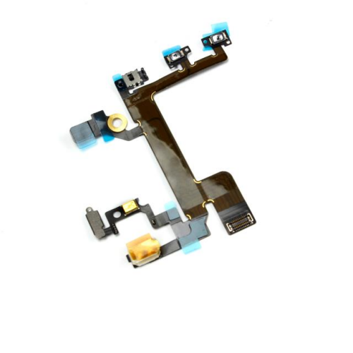 Powerbutton Flexkabel EIN/AUS inkl. Seitentaster passend für iPhone 5s