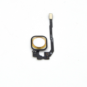 Homebutton inkl. Flexkabel weiß-gold passend...