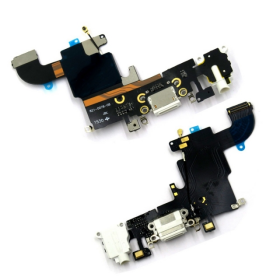 Ladebuchse Dock Connector Anschluss Flexkabel weiß...