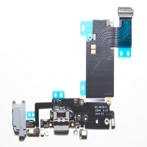 Ladebuchse Dock Connector Anschluss Flex space grau passend für iPhone 6s Plus