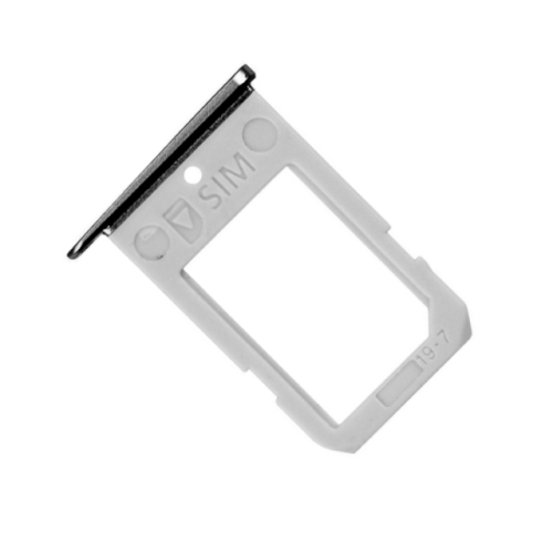 SIM-Karten Halter black/schwarz GH98-37692B für Samsung Galaxy S6 Edge Plus SM-G928F