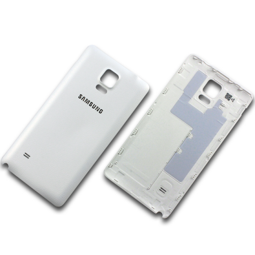Batteriedeckel Rückseite Akkudeckel white/weiß GH98-34209A für Samsung Galaxy Note 4 SM-N910C