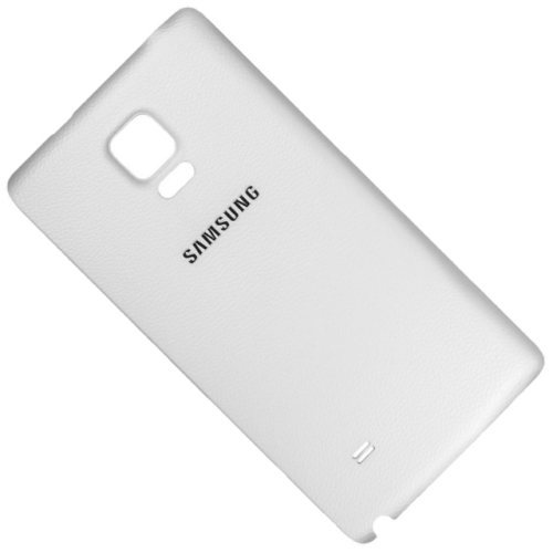 Samsung Galaxy Note 4 SM-N910F Akkudeckel / Batterie Cover 4G Logo weiß GH98-35212A