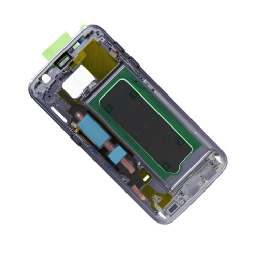 Display Rahmen silver/silber GH96-09788B für Samsung Galaxy S7 SM-G930F