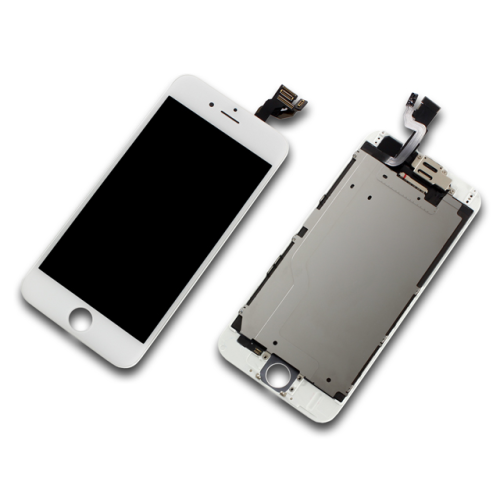 Display inkl. Touchscreen + Kamera und Sensorflex (vormontiert) passend für iPhone 6 weiß/white