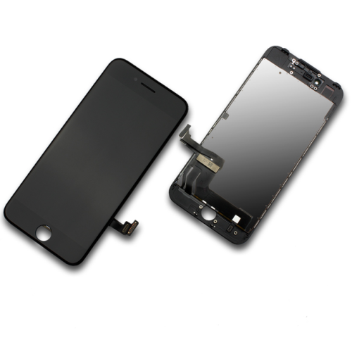 Display inkl. Touchscreen und Sensorflex (ohne Kamera) passend für iPhone 7 schwarz/black