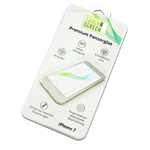 Premium Panzerglas Schutzglas passend für iPhone 7