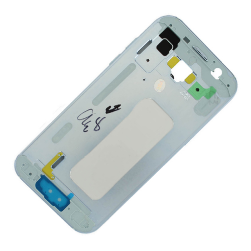 Samsung Galaxy A5 (2017) SM-A520F LCD Halterung Display Rahmen blue-mist GH82-13664C