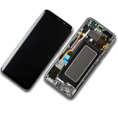 Display Modul mit Toucheinheit mitternacht black/schwarz GH97-20457A für Samsung Galaxy S8 SM-G950F