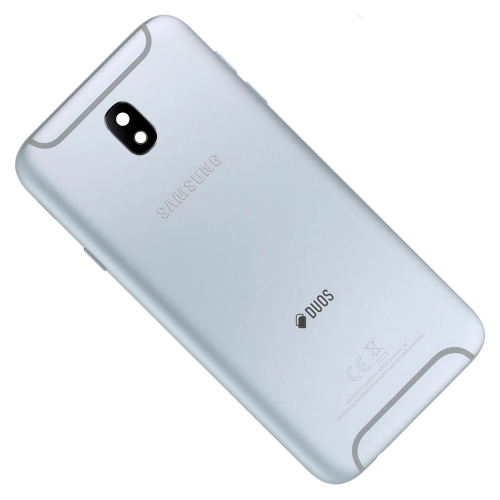Samsung Galaxy J7 (2017) SM-J730F Akkudeckel Batterie Cover silber GH82-14448B