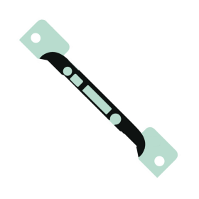 Samsung Galaxy J7 (2017) SM-J730F Klebe-Folie Oben...